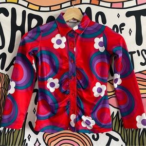 Groovy kid button up